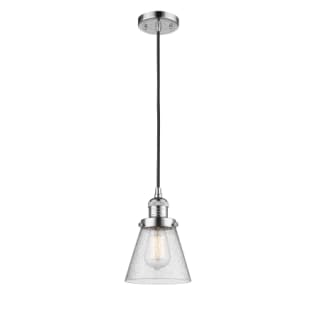 A thumbnail of the Innovations Lighting 201C Small Cone Polished Chrome / Seedy