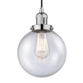 A thumbnail of the Innovations Lighting 201C-8 Beacon Polished Nickel / Seedy