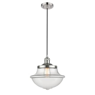 A thumbnail of the Innovations Lighting 201C Oxford School House Polished Nickel / Clear