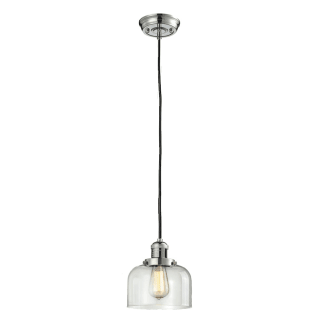 A thumbnail of the Innovations Lighting 201C Large Bell Polished Nickel / Clear