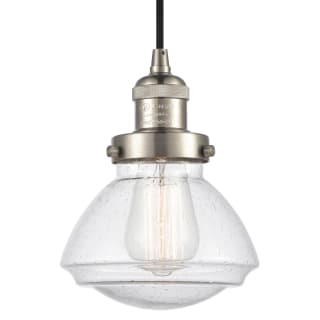 A thumbnail of the Innovations Lighting 201C Olean Brushed Satin Nickel / Seedy