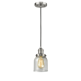 A thumbnail of the Innovations Lighting 201C Small Bell Satin Nickel / Seedy