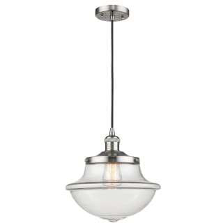 A thumbnail of the Innovations Lighting 201C Oxford School House Brushed Satin Nickel / Clear