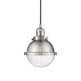 A thumbnail of the Innovations Lighting 201C-10-7 Hampden Pendant Brushed Satin Nickel / Seedy