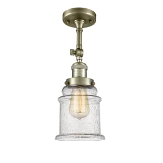 A thumbnail of the Innovations Lighting 201F Canton Antique Brass / Seedy