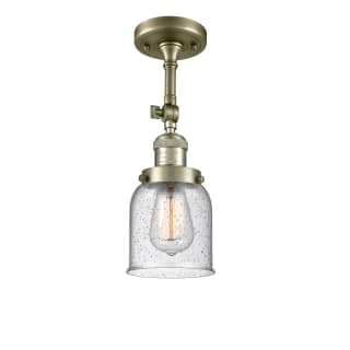 A thumbnail of the Innovations Lighting 201F Small Bell Antique Brass / Seedy