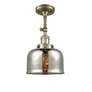 A thumbnail of the Innovations Lighting 201F Large Bell Antique Brass / Silver Mercury