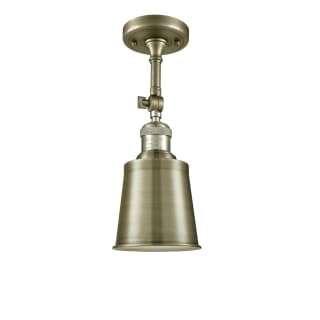A thumbnail of the Innovations Lighting 201F Addison Antique Brass / Antique Brass