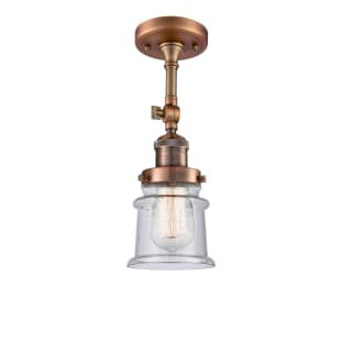 A thumbnail of the Innovations Lighting 201F Small Canton Antique Copper / Seedy