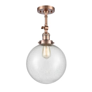 A thumbnail of the Innovations Lighting 201F X-Large Beacon Antique Copper / Seedy