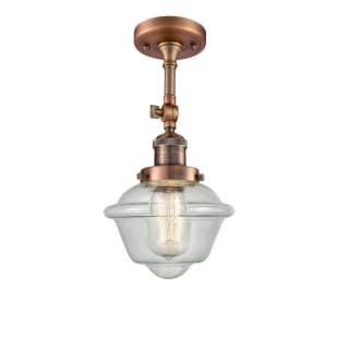A thumbnail of the Innovations Lighting 201F Small Oxford Antique Copper / Seedy