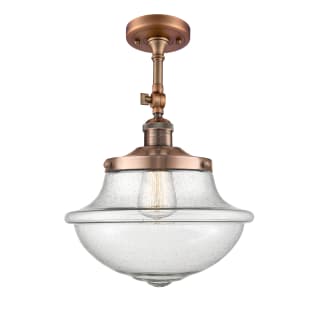A thumbnail of the Innovations Lighting 201F Large Oxford Antique Copper / Seedy