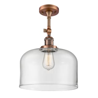 A thumbnail of the Innovations Lighting 201F X-Large Bell Antique Copper / Clear