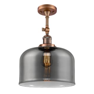 A thumbnail of the Innovations Lighting 201F X-Large Bell Antique Copper / Plated Smoke