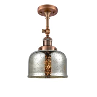 A thumbnail of the Innovations Lighting 201F Large Bell Antique Copper / Silver Mercury