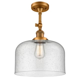 A thumbnail of the Innovations Lighting 201F X-Large Bell Brushed Brass / Seedy