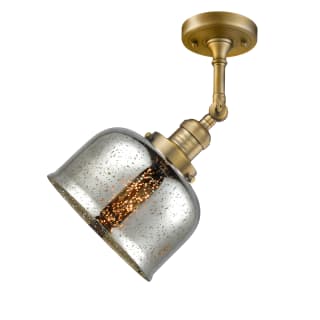 A thumbnail of the Innovations Lighting 201F Large Bell Brushed Brass / Silver Mercury