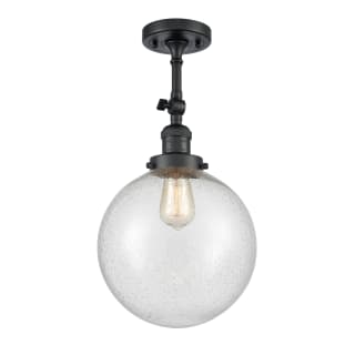A thumbnail of the Innovations Lighting 201F X-Large Beacon Matte Black / Seedy
