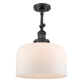 A thumbnail of the Innovations Lighting 201F X-Large Bell Matte Black / Matte White