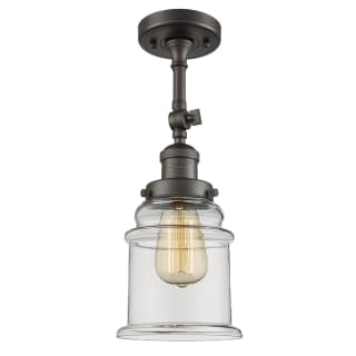 A thumbnail of the Innovations Lighting 201F Canton Oiled Rubbed Bronze / Clear