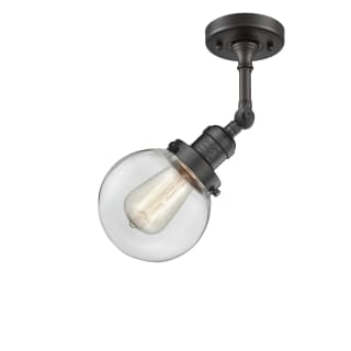 A thumbnail of the Innovations Lighting 201F-6 Beacon Oil Rubbed Bronze / Clear