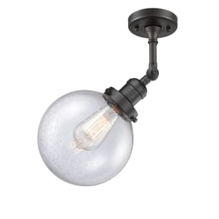 A thumbnail of the Innovations Lighting 201F-8 Beacon Oil Rubbed Bronze / Seedy