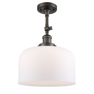 A thumbnail of the Innovations Lighting 201F X-Large Bell Oil Rubbed Bronze / Matte White