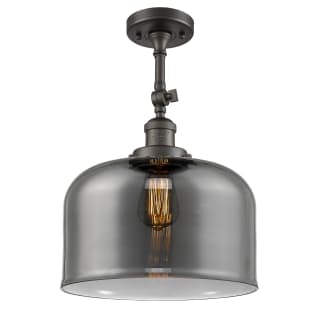 A thumbnail of the Innovations Lighting 201F X-Large Bell Oil Rubbed Bronze / Plated Smoke