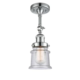 A thumbnail of the Innovations Lighting 201F Small Canton Polished Chrome / Seedy