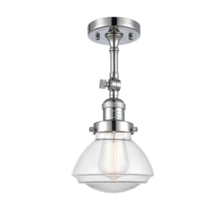 A thumbnail of the Innovations Lighting 201F Olean Polished Chrome / Clear