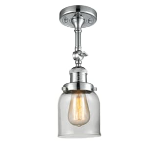 A thumbnail of the Innovations Lighting 201F Small Bell Polished Chrome / Clear