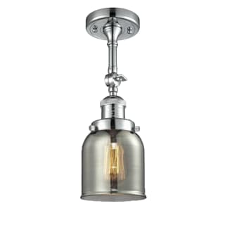 A thumbnail of the Innovations Lighting 201F Small Bell Polished Chrome / Smoked