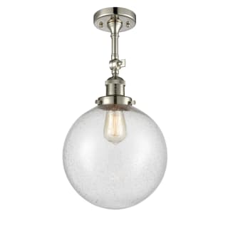 A thumbnail of the Innovations Lighting 201F X-Large Beacon Polished Nickel / Seedy