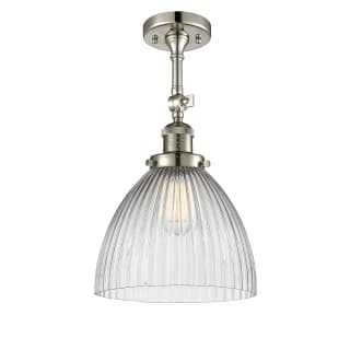 A thumbnail of the Innovations Lighting 201F Seneca Falls Polished Nickel / Clear Halophane