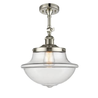 A thumbnail of the Innovations Lighting 201F Large Oxford Polished Nickel / Clear