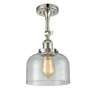 A thumbnail of the Innovations Lighting 201F Large Bell Polished Nickel / Seedy