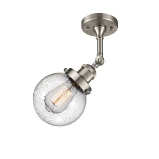 A thumbnail of the Innovations Lighting 201F-6 Beacon Brushed Satin Nickel / Seedy