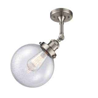 A thumbnail of the Innovations Lighting 201F-8 Beacon Brushed Satin Nickel / Seedy