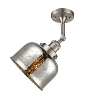 A thumbnail of the Innovations Lighting 201F Large Bell Brushed Satin Nickel / Silver Mercury