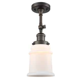 A thumbnail of the Innovations Lighting 201FSW Canton Oil Rubbed Bronze / Matte White Cased