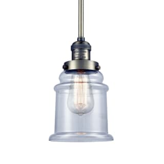 A thumbnail of the Innovations Lighting 201S Canton Antique Brass / Clear