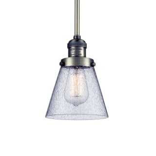 A thumbnail of the Innovations Lighting 201S Small Cone Antique Brass / Seedy