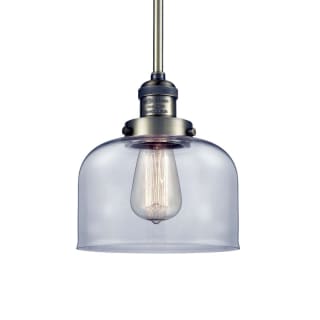 A thumbnail of the Innovations Lighting 201S Large Bell Antique Brass / Clear