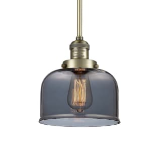 A thumbnail of the Innovations Lighting 201S Large Bell Antique Brass / Plated Smoked