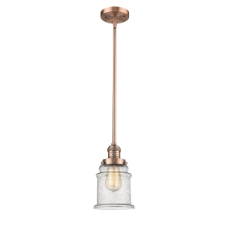 A thumbnail of the Innovations Lighting 201S Canton Antique Copper / Seedy