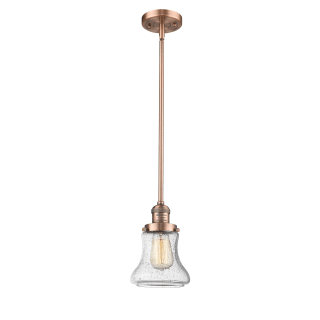 A thumbnail of the Innovations Lighting 201S Bellmont Antique Copper / Seedy