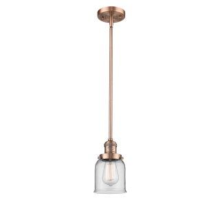 A thumbnail of the Innovations Lighting 201S Small Bell Antique Copper / Clear