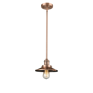 A thumbnail of the Innovations Lighting 201S Railroad Antique Copper / Metal Shade