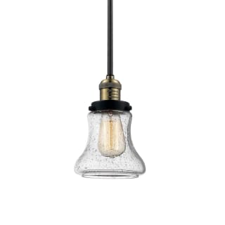A thumbnail of the Innovations Lighting 201S Bellmont Black / Antique Brass / Seedy