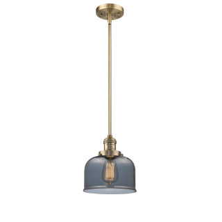 A thumbnail of the Innovations Lighting 201S Large Bell Brushed Brass / Smoked